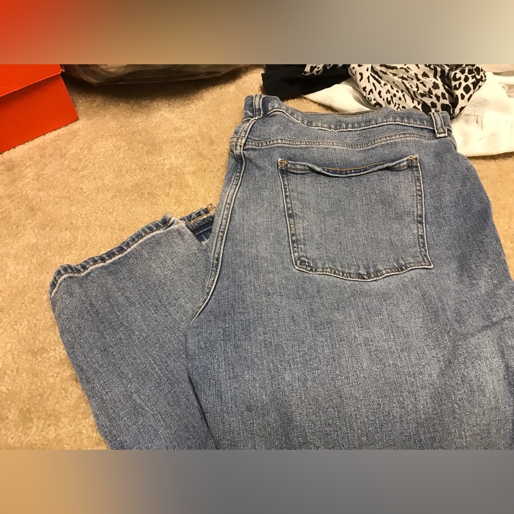 Old Navy Women's Boyfriend Jeans in Blue
